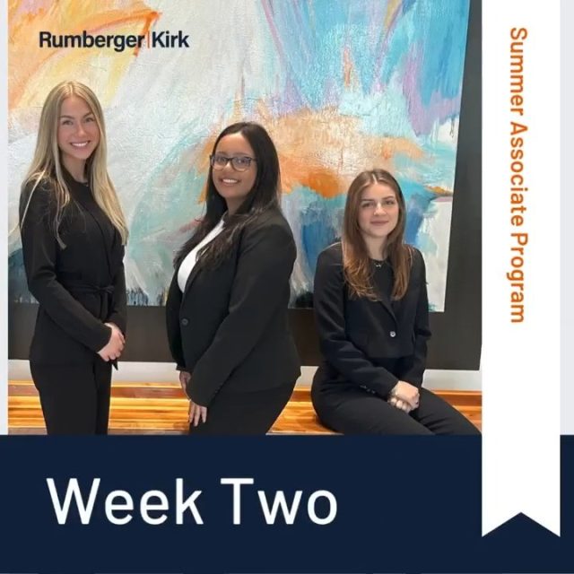 📚 From motion writing to depositions—week two brought big assignments, hands-on learning, and plenty of fun for our Summer Associates!

Follow their journeys at Rumberger.com/summer-associate/blog/ or click on link in bio. 
#RKSummerAssociates #SummerAssociates
@FIULaw @StetsonLaw